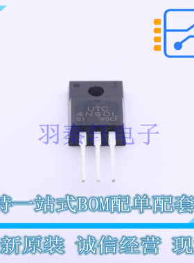 场效应管(MOSFET) 4N90L-TF1-T TO-220F-1 UTC 全新原装正品