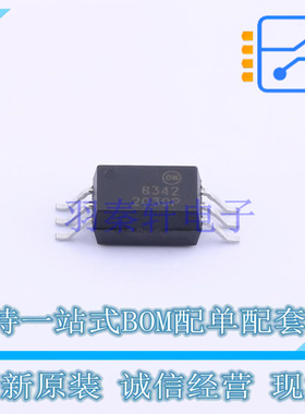 光耦-逻辑输出 FOD8342T SOP-6-6.8mm ON 全新原装正品