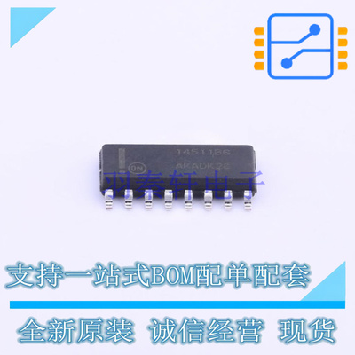 LED显示驱动 MC14511BDR2G SOIC-16 ON 全新原装正品