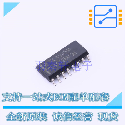 信号开关/编解码器/多路复用器 CD4512BM SOIC-16 TI 全新原装正