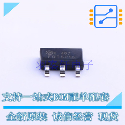 场效应管(MOSFET) FQT5P10TF SOT-223-4 ON 全新原装正品