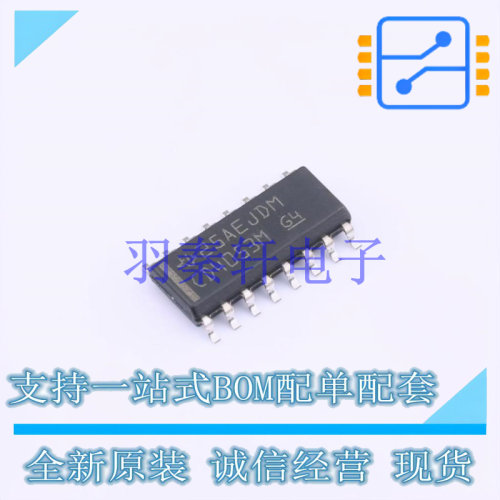 模拟开关/多路复用器 CD4053BMT SOIC-16 TI 全新原装进口