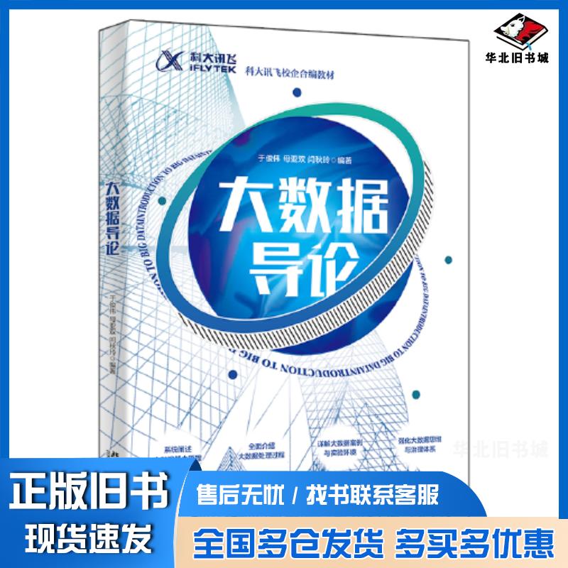 正版旧书大数据导论于俊伟母亚双闫秋玲北京大学出版社9787301333341