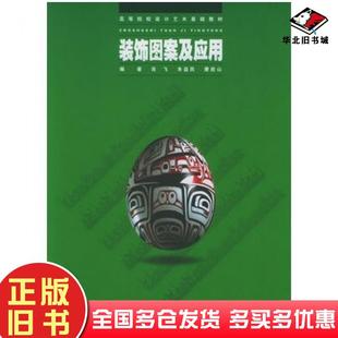 正版旧书装饰图案及应用肖飞朱益民唐应山主编湖南大学出版社9787810538121