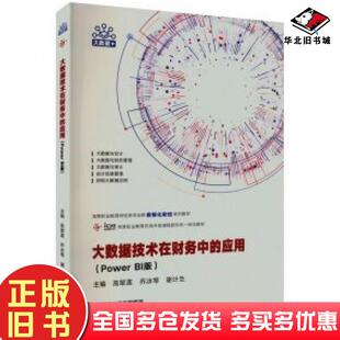 正版旧书大数据技术在财务中的应用PowerBI版高翠莲乔冰琴谢计生高等教育出版社9787040607802