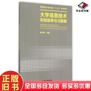正版旧书大学信息技术实验指导与习题集褚宁琳编中国铁道出版社9787113188467