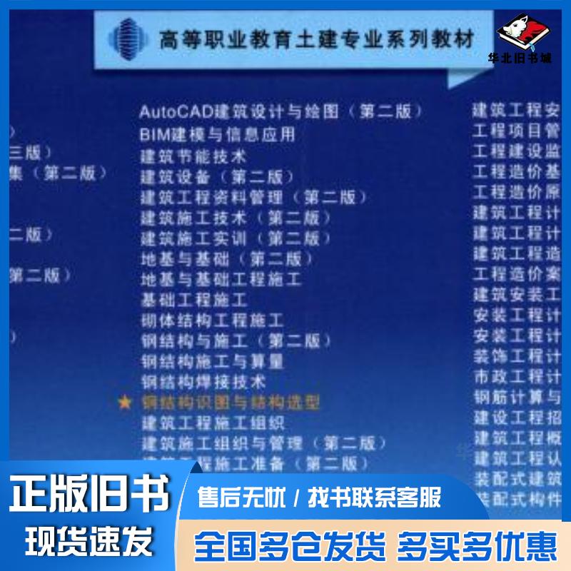 正版旧书钢结构识图与结构选型刘娟赵美霞编南京大学出版社9787305241567