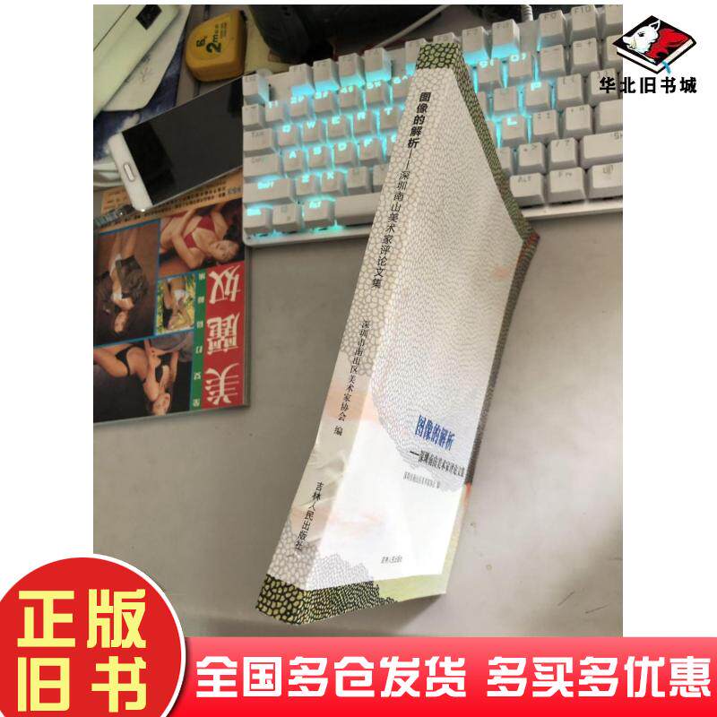 正版旧书图像的解析--深圳南山美术家评论文集钟曦主编吉林人民出版社9787206150432