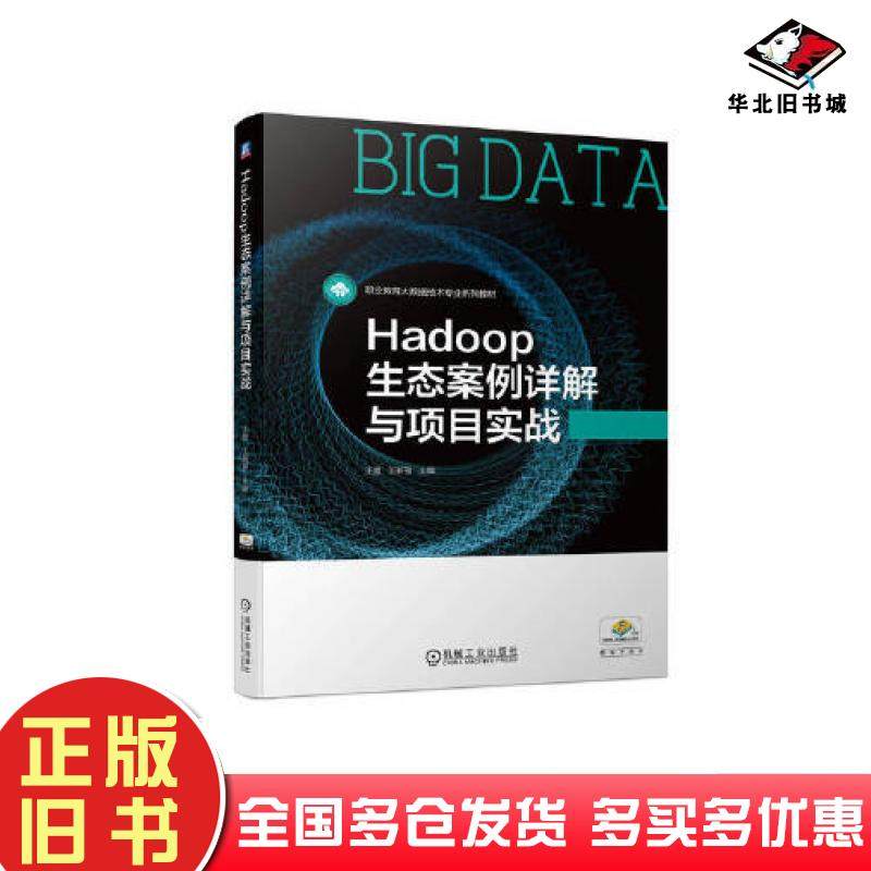 正版旧书Hadoop生态案例详解与项目实战王盟王新强机械工业出版社9787111732372