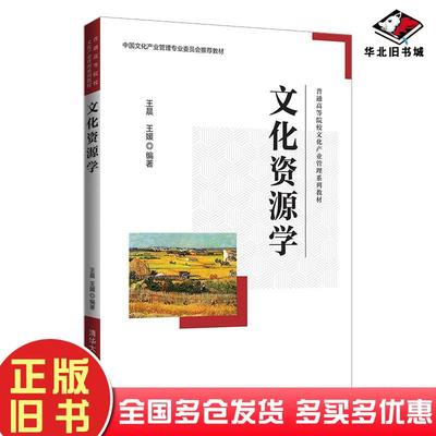 正版旧书文化资源学王晨王媛作清华大学出版社9787302578666