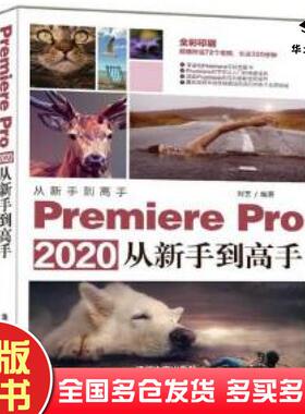 正版旧书PremierePro2020从新手到高手刘艺清华大学出版社9787302556046