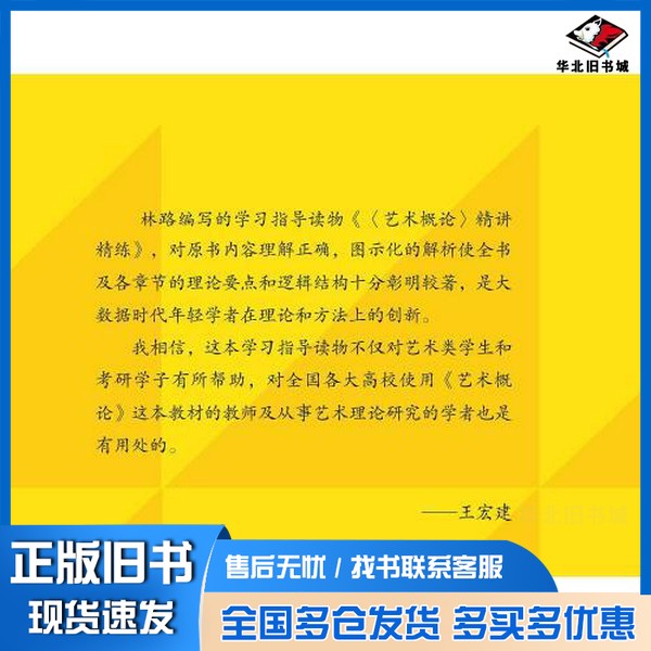 正版旧书《艺术概论》精讲精练 王宏建审订 林路主编王宏建审订 林路  主编文化艺术出版社9787503971730