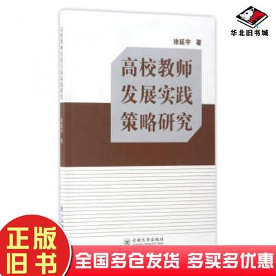 正版旧书高校教师发展实践策略研究徐延宇云南大学出版社9787548226550