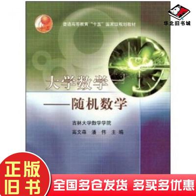 正版旧书大学数学随机数学高文森潘伟著高等教育出版社9787040143973