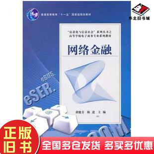 正版旧书网络金融黄健青陈进主编电子工业出版社9787121122583