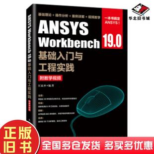 正版旧书ANSYSWorkbench19.0基础入门与工程实践江民圣人民邮电出版社9787115496782