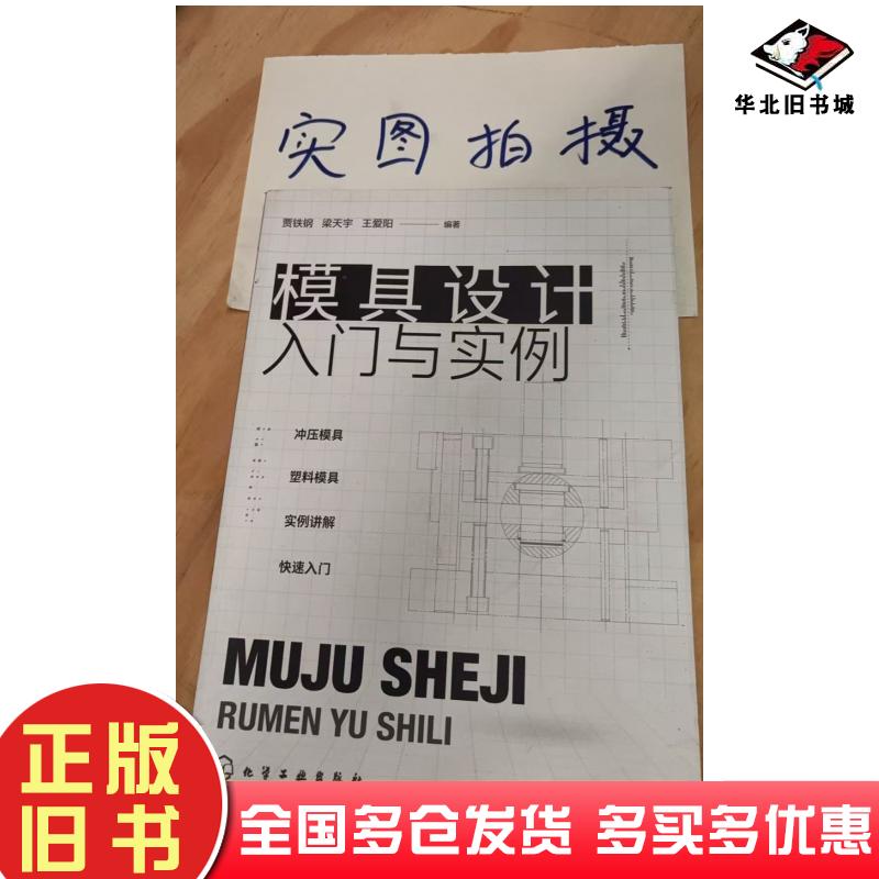 正版旧书模具设计入门与实例王爱阳编著贾铁钢梁天宇化学工业出版社9787122379276