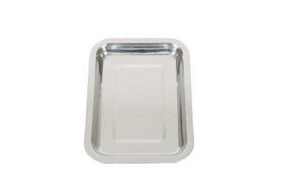 不锈钢长方形托盘商用方盘烧烤盘