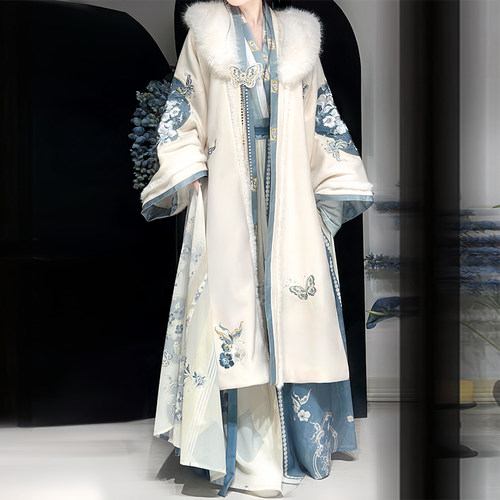 汉服套装仙楚姬百褶裙汉服套装