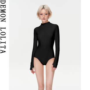 潜水服水母服女士2026新款 湿衣冲浪浮潜泳衣防晒速干连体泳衣女