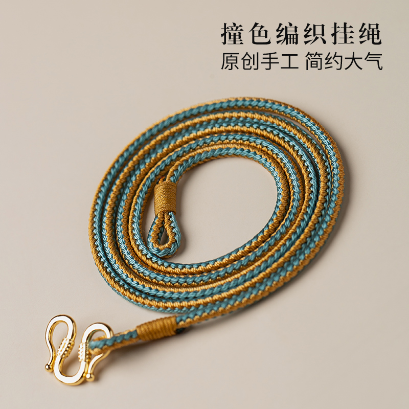 八股辫2.5细w扣彩色藏式唐卡