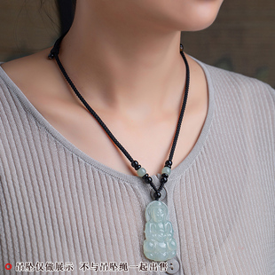 平安扣编绳项链绳挂件吊坠绳子女男款和田玉吊坠挂绳挂脖玉坠玉佩
