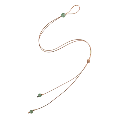 极细蜡皮项链绳穿小孔平安扣挂绳