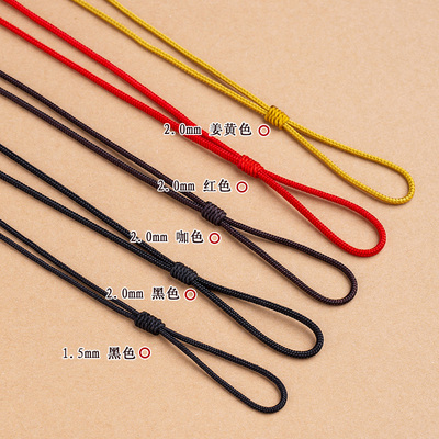 翡翠玉坠玉佩项链黄金吊坠绳子