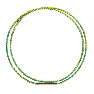 黄金吊坠挂绳银饰翡翠小玉线挂件横穿项链绳女特细1毫米短锁骨链