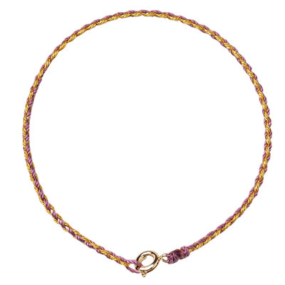 手工编织四股辫手绳半成品可穿珠