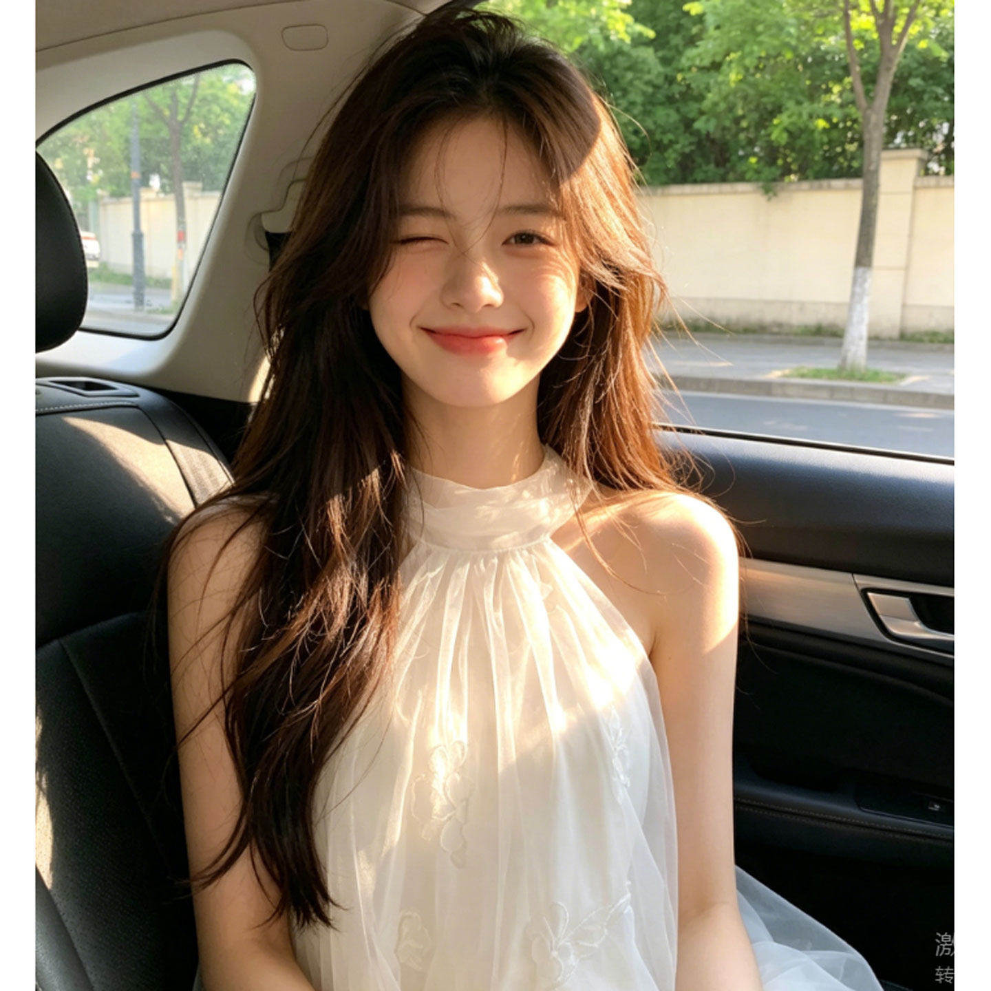 专柜法式温柔风超好看的仙女背心吊带海边穿搭度假风绝美小上衣26