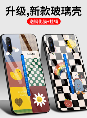 vivoiQOO手机壳iQOOPro玻璃iQOO3全包防摔iq00por硅胶软边硬壳V1824A男女情侣V1922A卡通可爱V1955A黑白格5g