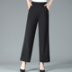 加大码 宽松紧腰中年妈妈烫钻女长裤 加绒百搭潮 休闲裤 26春秋新品