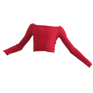 儿童舞蹈练功服女童芭蕾舞体操服一字领形体艺考保暖毛衣长袖外套