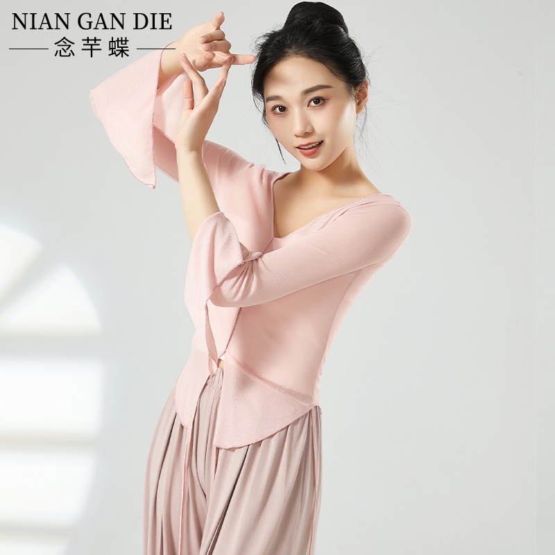 古典舞蹈服女飘逸成人艺考练功服