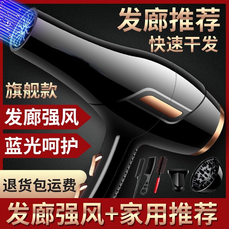 德国电吹风机家用大功率发廊专用理发店3500W负离子速干5000风筒w