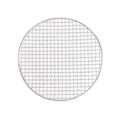 不锈钢烧烤网格圆形炭熏肉篦子
