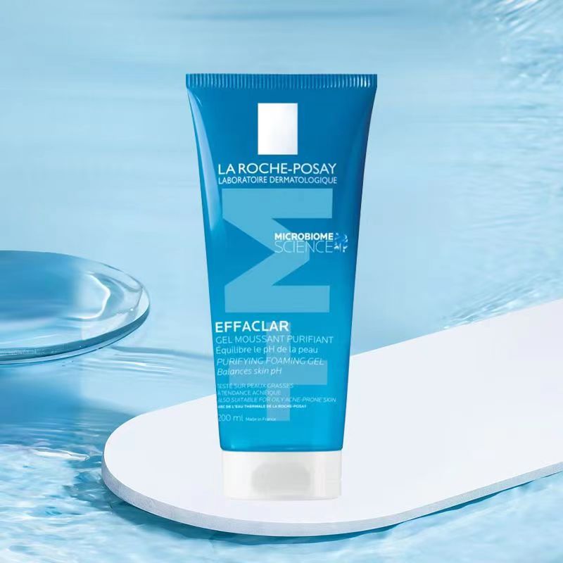 保税仓新版理肤泉清痘控油洁面啫喱200ml