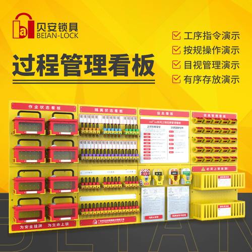贝安锁具能量隔离看板上锁挂牌