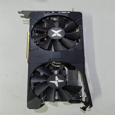 议价议价迪兰rx5500xt8g战将撞烂了散热器可以点亮但是装驱