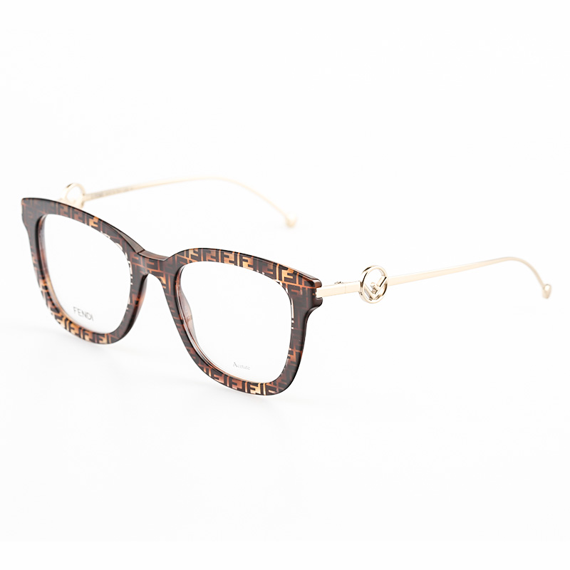 fendi芬迪眼镜框女ff0419简约时尚新款0425/f近视镜架0417/ff0418