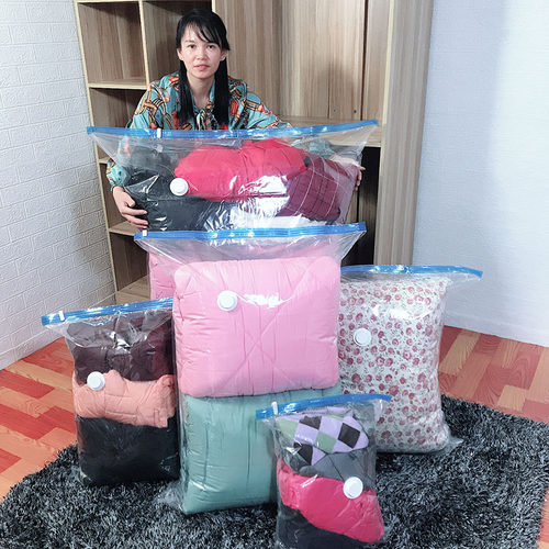 整理王免抽气加厚棉被电动泵衣物