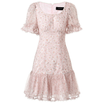 【奥莱】MAXRIENY甜美娃娃裙小雏菊碎花连衣裙仙女裙