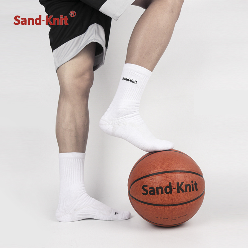 加厚毛巾底篮球袜SandKnit