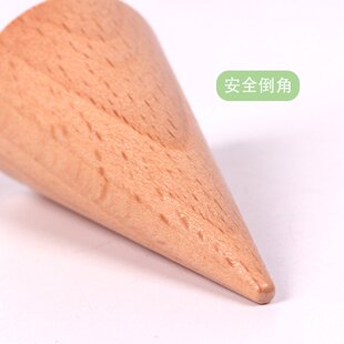 几何形体模型方块积木块正方体立方体教具木头圆柱圆锥三棱柱四棱