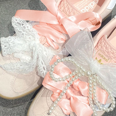 【网红同款】德训鞋蕾丝鞋带ins