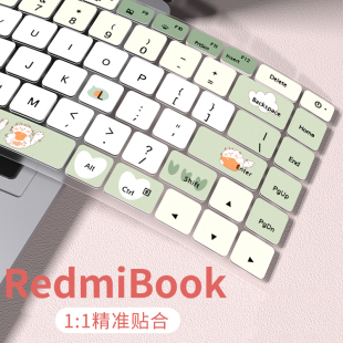 适用红米小米RedmiBook Pro16/15/14锐龙版酷睿键盘保护膜15E笔记本AIR电脑x14键盘膜x15防尘键盘保护膜可爱