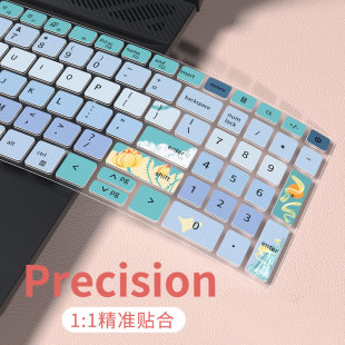 适用戴尔(DELL)Precision3581 3580 3570 3470键盘膜3571 7680 7670笔记本5680电脑7780键盘膜3480保护贴膜罩