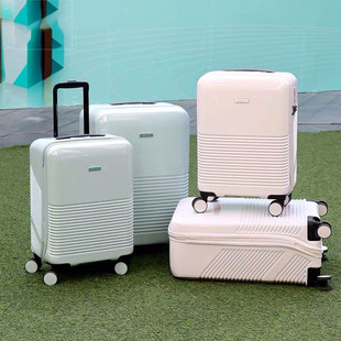 微瑕疵乐扣乐扣旅行拉杆箱ins风时尚 行李箱静音飞机轮学生男女