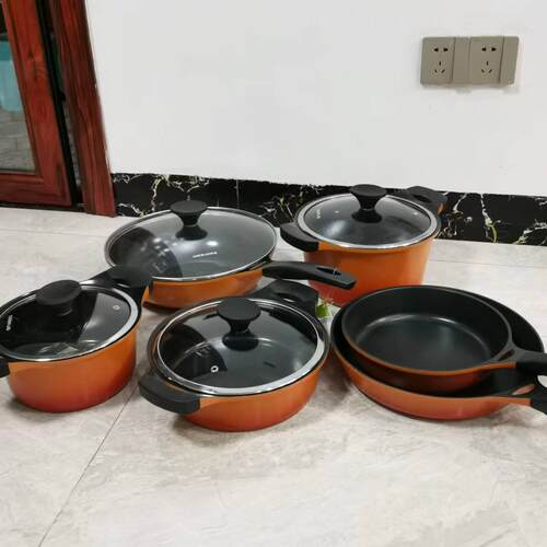 乐扣乐扣汤锅炒锅平底锅不粘锅煎锅煎蛋炒菜家用电磁炉燃气灶专用